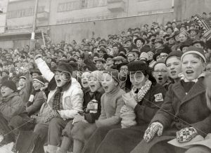 Jubel på Bislett Stadion, OL 1952