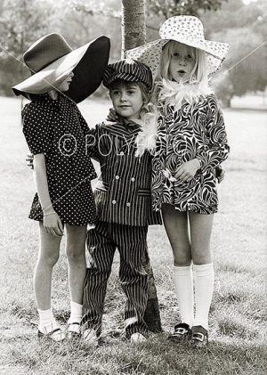 Debby, Nicky og Gaby - mote fra London 1968