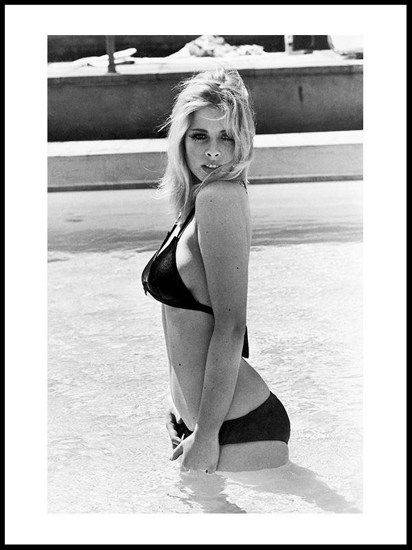 Top model Stephanie Harrison, 1969